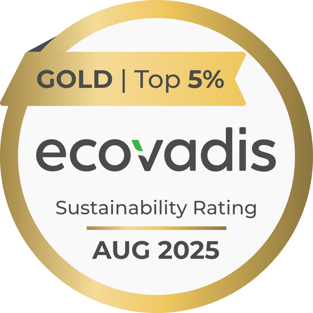 2025 EcoVadis Gold Medal